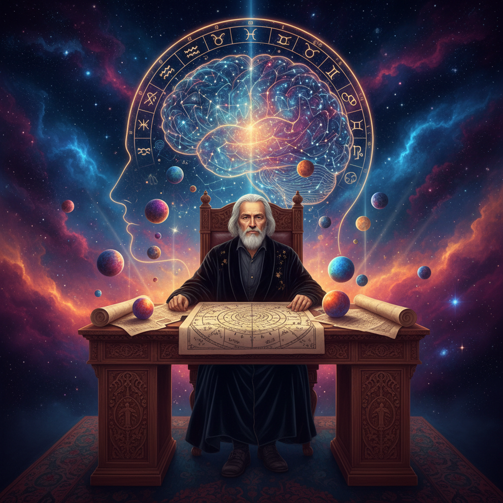 Astrologia e Psicologia: 5 Passos para Usar Carl Jung no seu Mapa