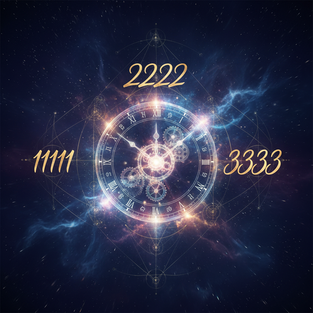 Sincronicidades 11:11, 22:22 e 33:33: O Que o Universo Diz?