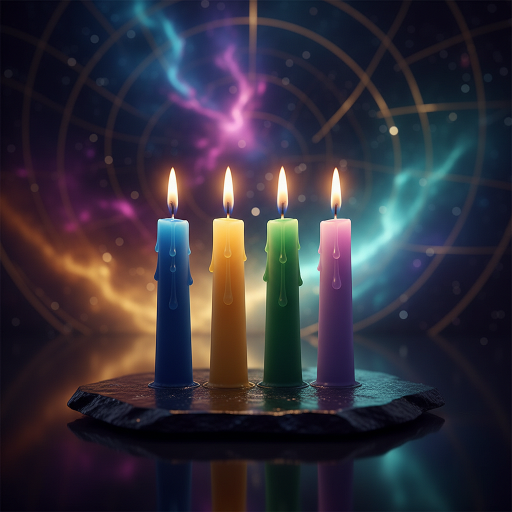 Velas Coloridas: O Significado Real de Cada Cor em Rituais Poderosos
